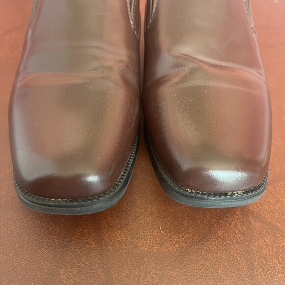 Perry Ellis Samuel GP Brown Slip On Loafer Dress Shoes - Picture 4 of 13